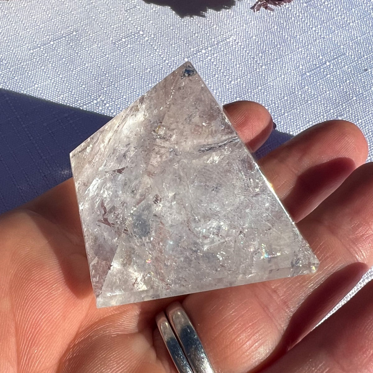 Clear Quartz Pyramid
