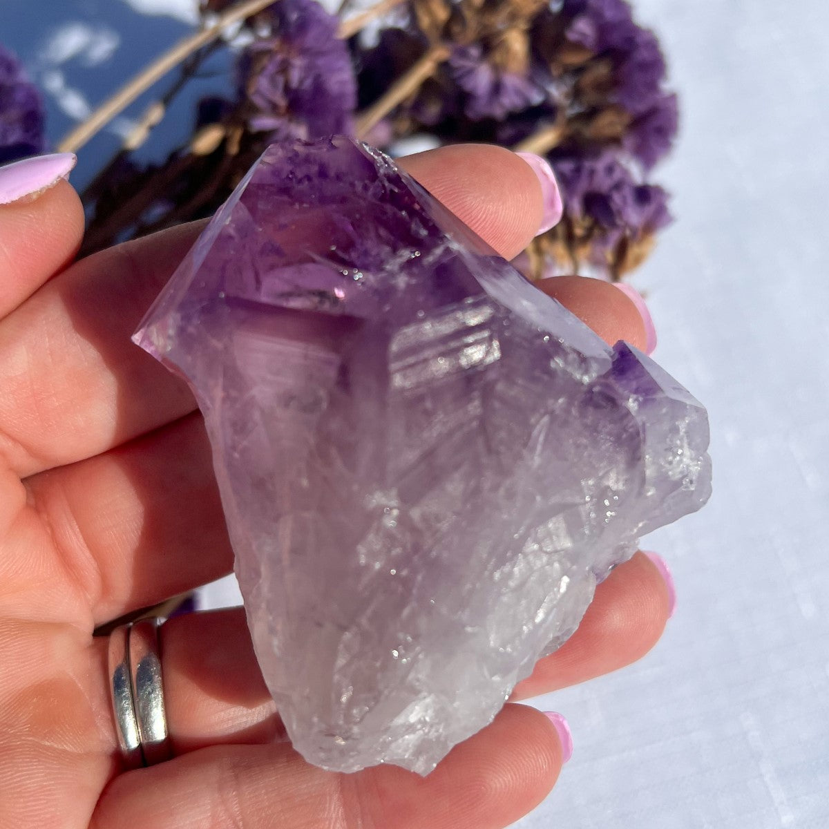 Natural Amethyst Point | Medium