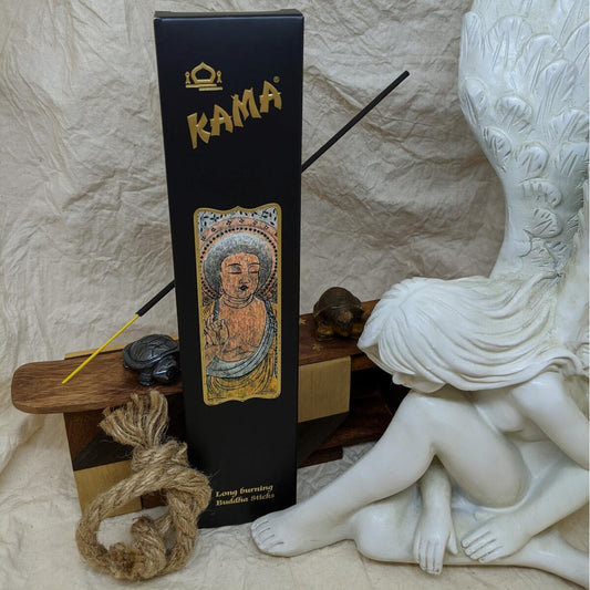 Kama Incense – box of 8 sticks infused with the original Kama scent, perfect for creating a calming, aromatic space