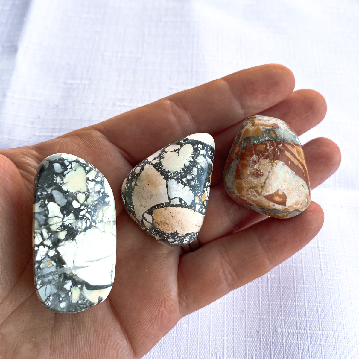 Maligano Jasper Tumbled Stones | Large