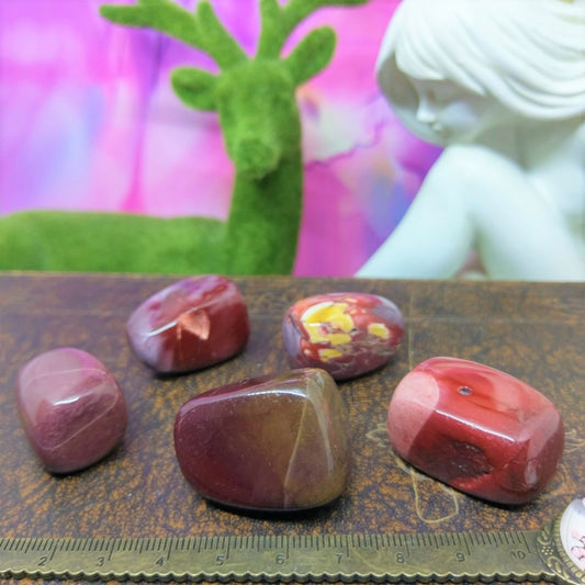 Mookaite Tumbled Stones.