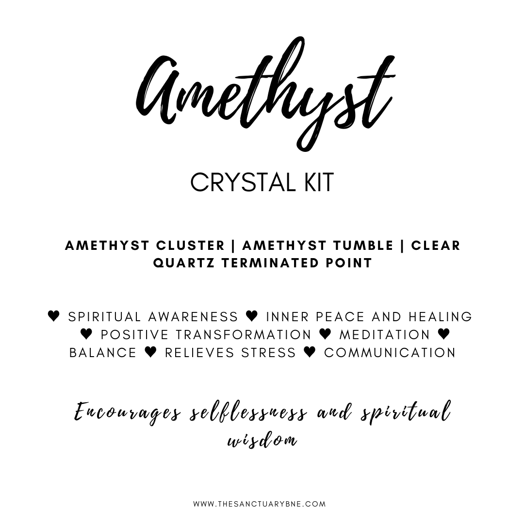 Amethyst Crystal Kit.