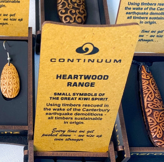 Heartwood Toki Pendant #3