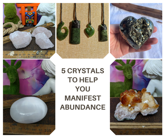 5 Crystals to Help you Manifest Abundance
