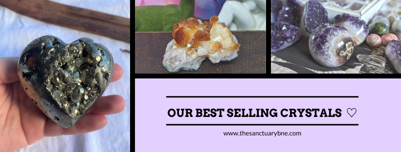Our best selling CRYSTALS!!