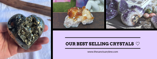 Our best selling CRYSTALS!!