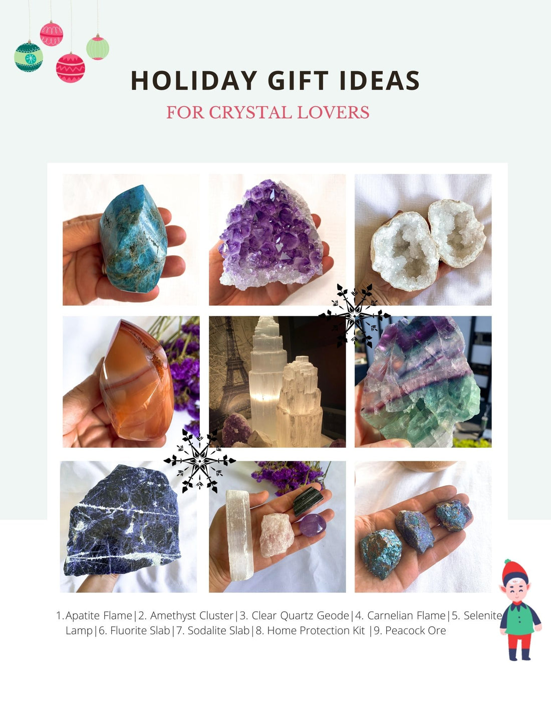 Holiday Gift Ideas for Crystal Lovers