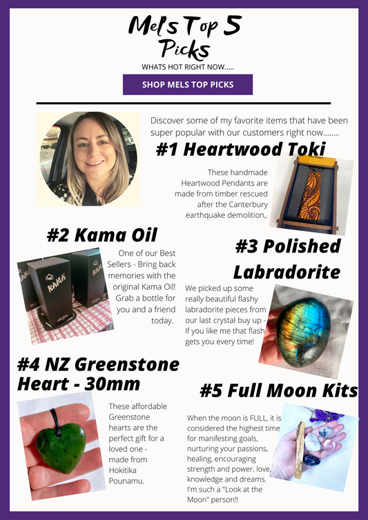 Mel's Top 5 Picks