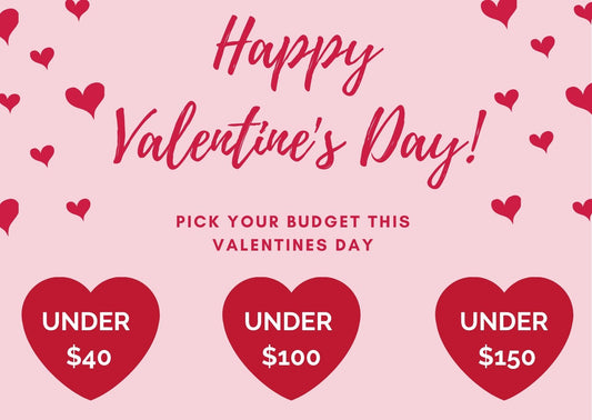 Valentines Gift Ideas - Pick Your Budget