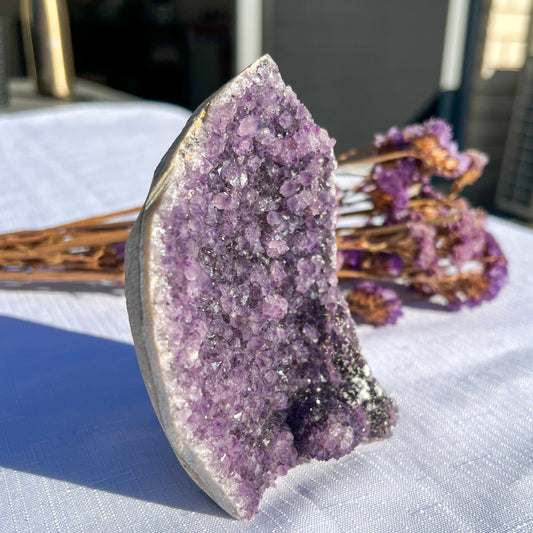 Amethyst  Standing Cluster