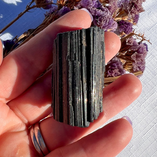 Black Tourmaline Chunk | Medium