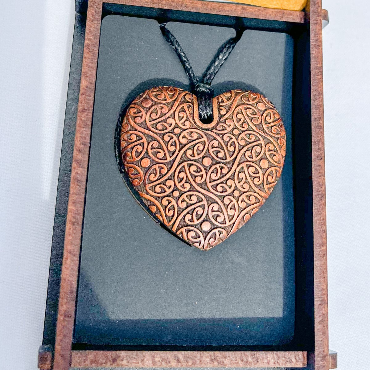 Heartwood Heart Pendant