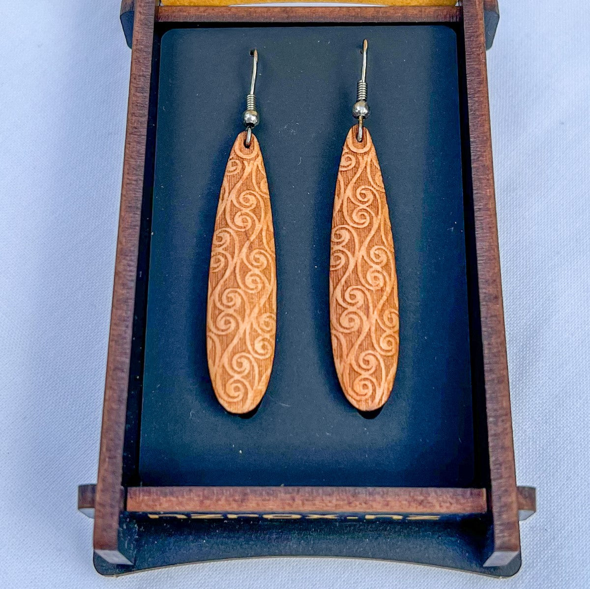 Heartwood Drop Earrings