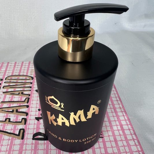 Kama Hand and Body Lotion 350ml – moisturising lotion with original Kama perfume scent, enriched with Aloe Vera and Vitamin E