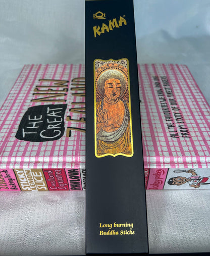 Kama Incense Sticks – 20 pack of incense infused with the original New Zealand Kama perfume scent, perfect for home, meditation, or gifting