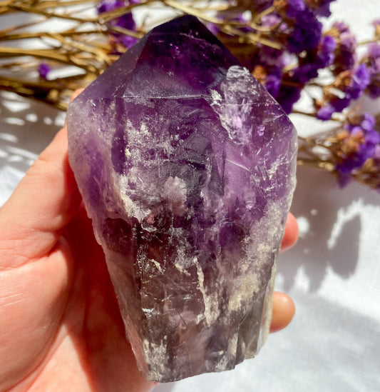 AAA Grade Standing Amethyst Point 