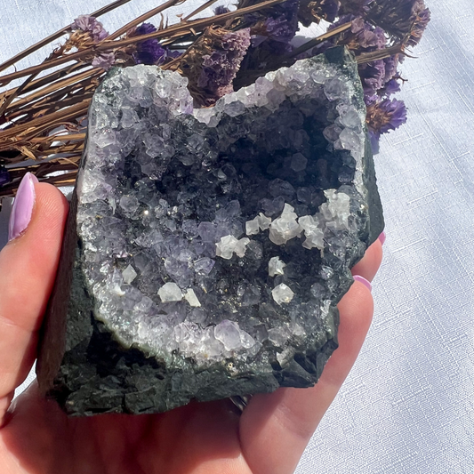 Amethyst  Standing Cluster