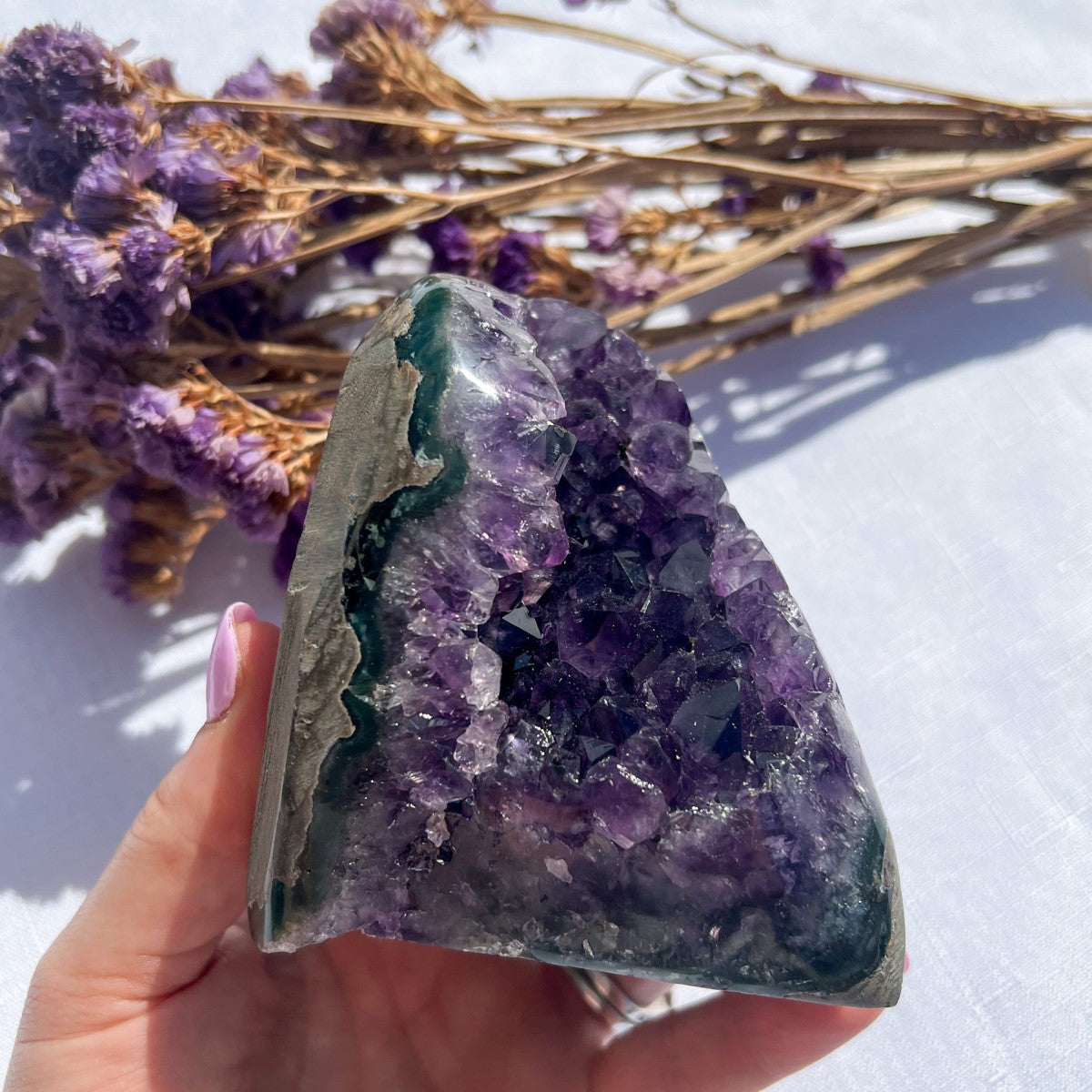 Amethyst  Standing Cluster