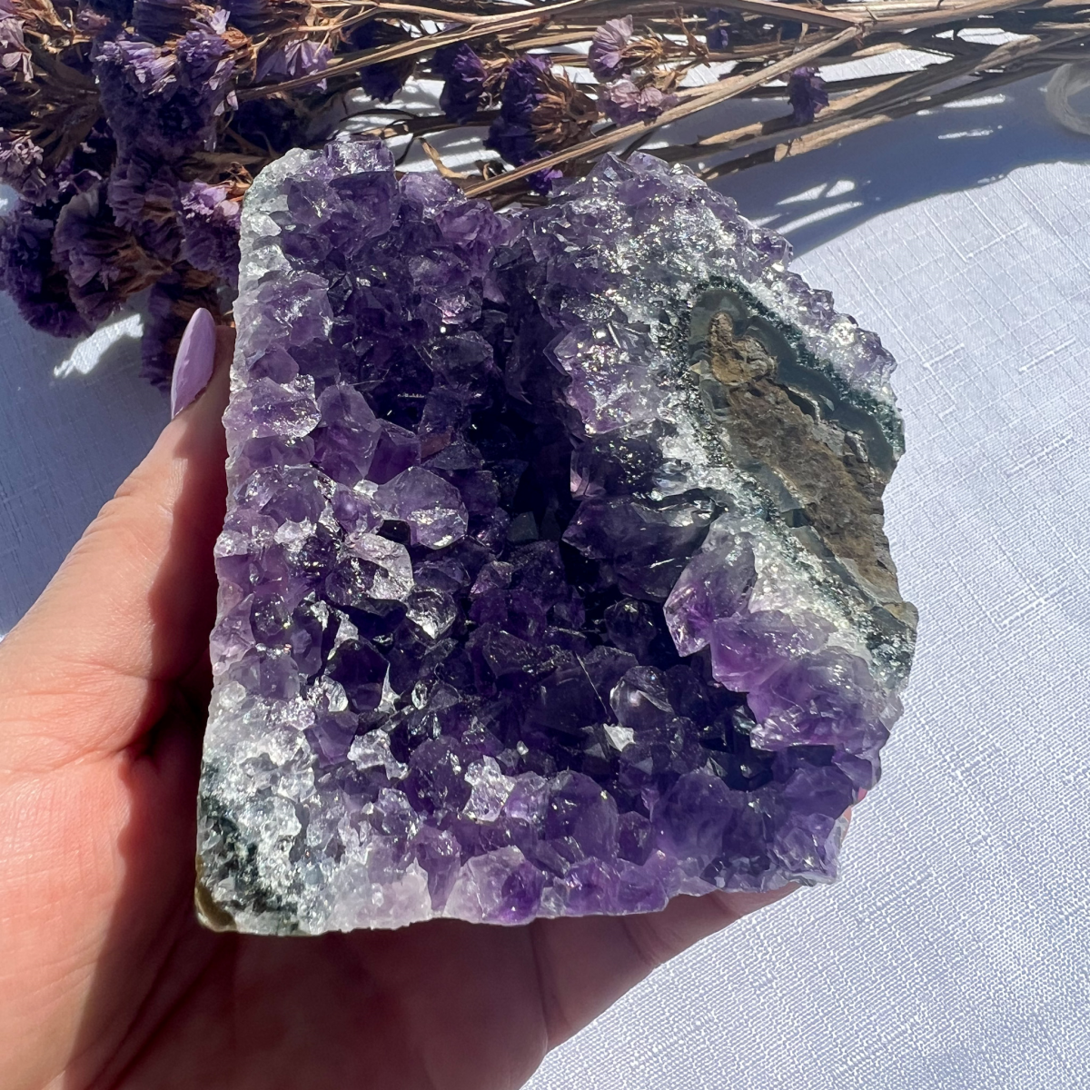 Amethyst  Standing Cluster
