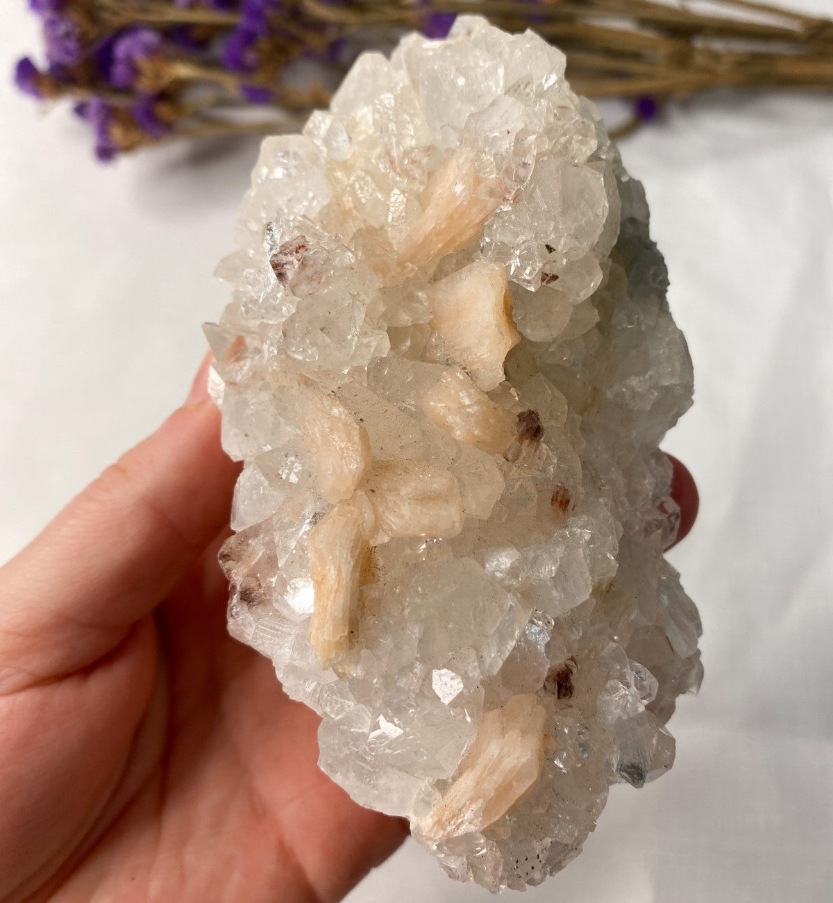 Apophyllite & Zeolite Cluster