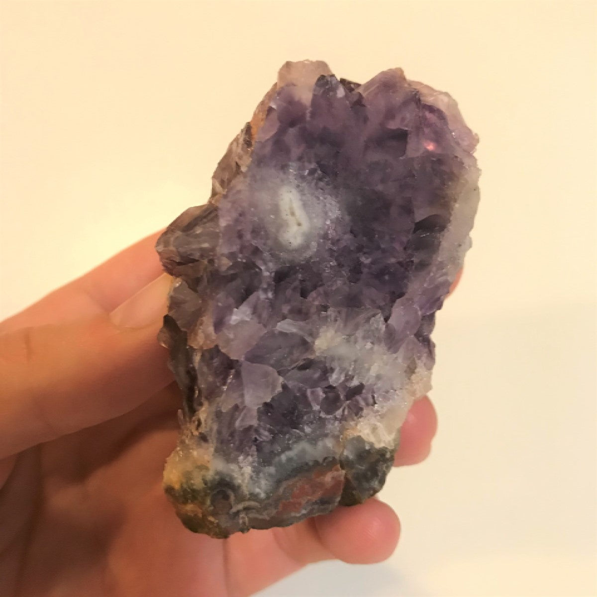 Australian Amethyst Cluster Slice.