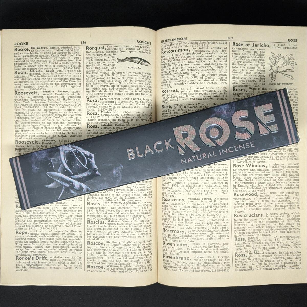 Black Rose - Incense Sticks.