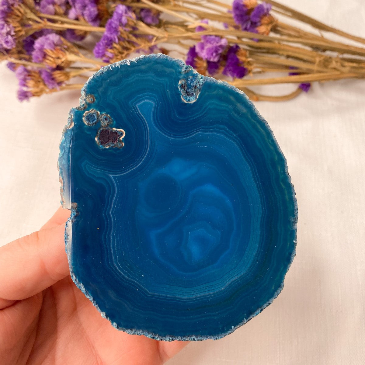 Blue Agate Slice #2