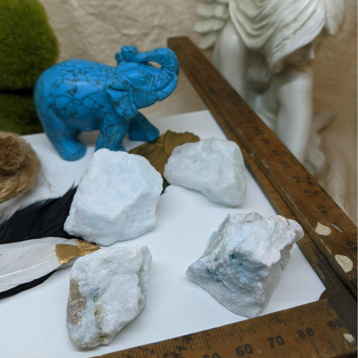 Blue Aragonite Rough