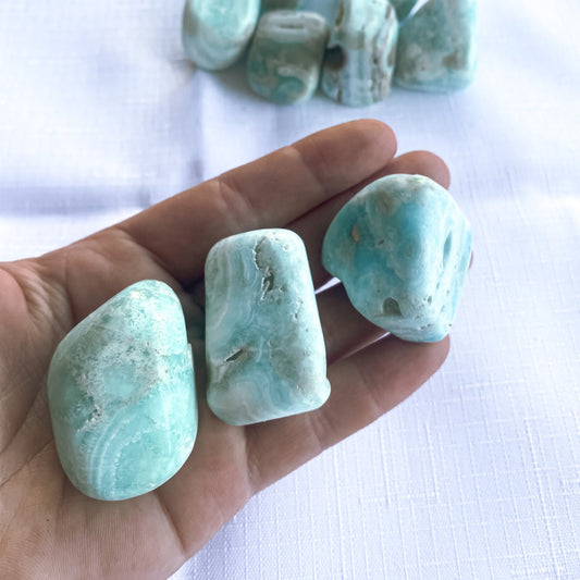 Caribbean Calcite Tumble - Large
