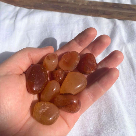 Carnelian Tumbled Stones