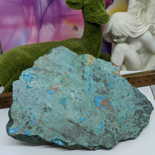 Chrysocolla  Faceted Raw Chunk