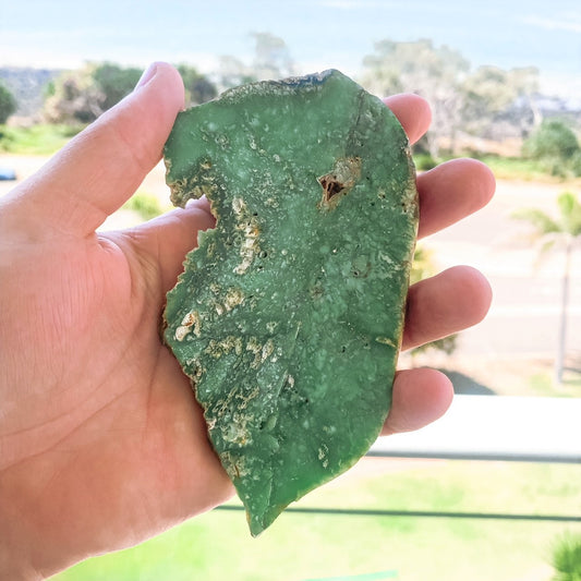 Chrysoprase Slice