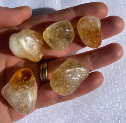 Citrine Tumble Stones