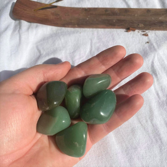 Green Aventurine Tumbled Stones
