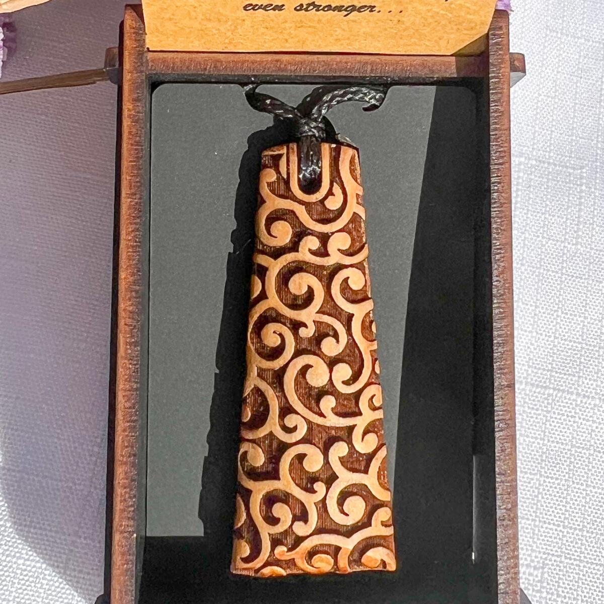 Heartwood Toki Pendant