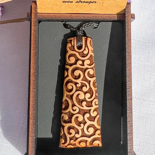 Heartwood Toki Pendant