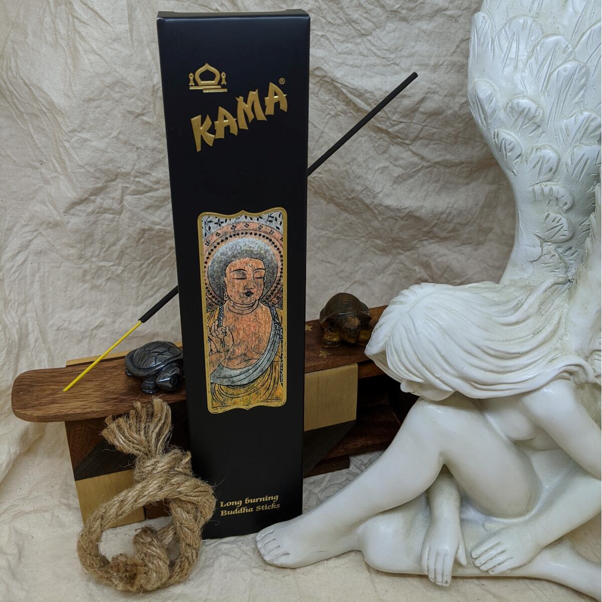 Kama Incense – box of 8 sticks infused with the original Kama scent, perfect for creating a calming, aromatic space
