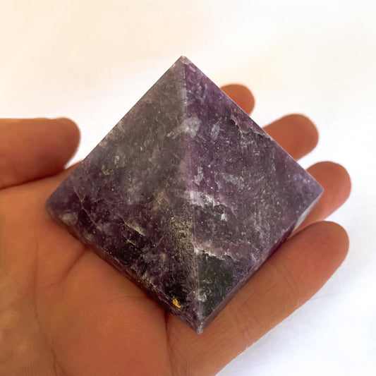 Lepidolite Pyramid