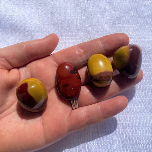 Mookaite tumbles stones 