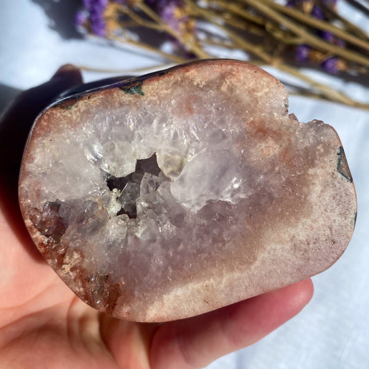 Pink Amethyst Standing Freeform