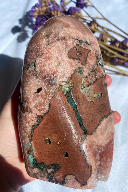 Pink Amethyst Standing Freeform