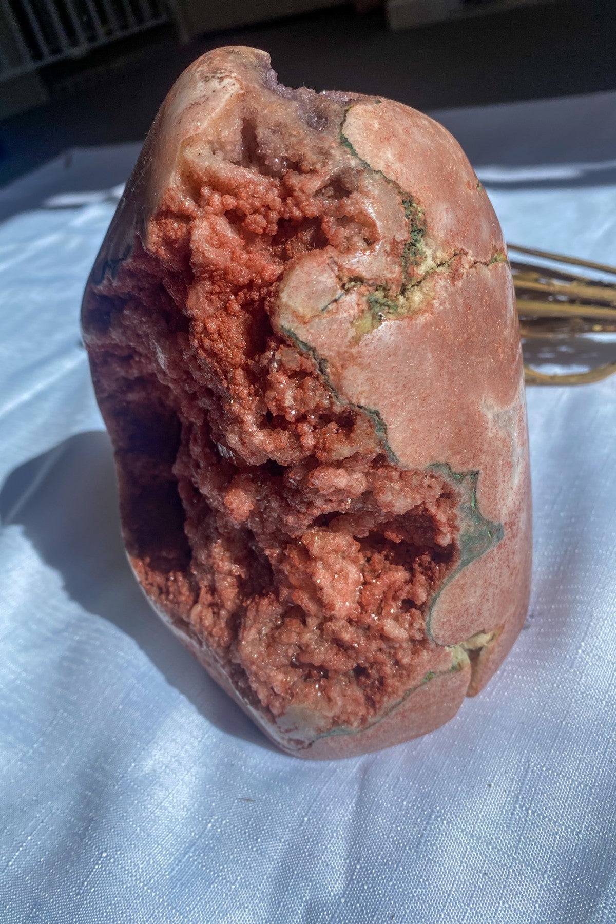 Pink Amethyst Standing Freeform  Large