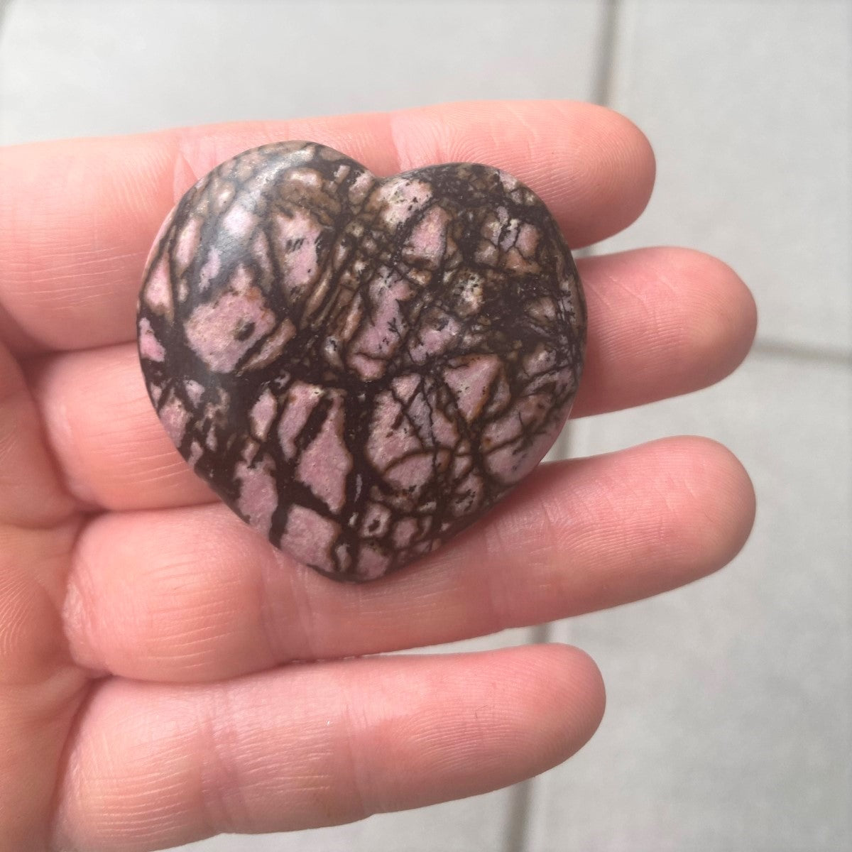 Rhodonite Hearts