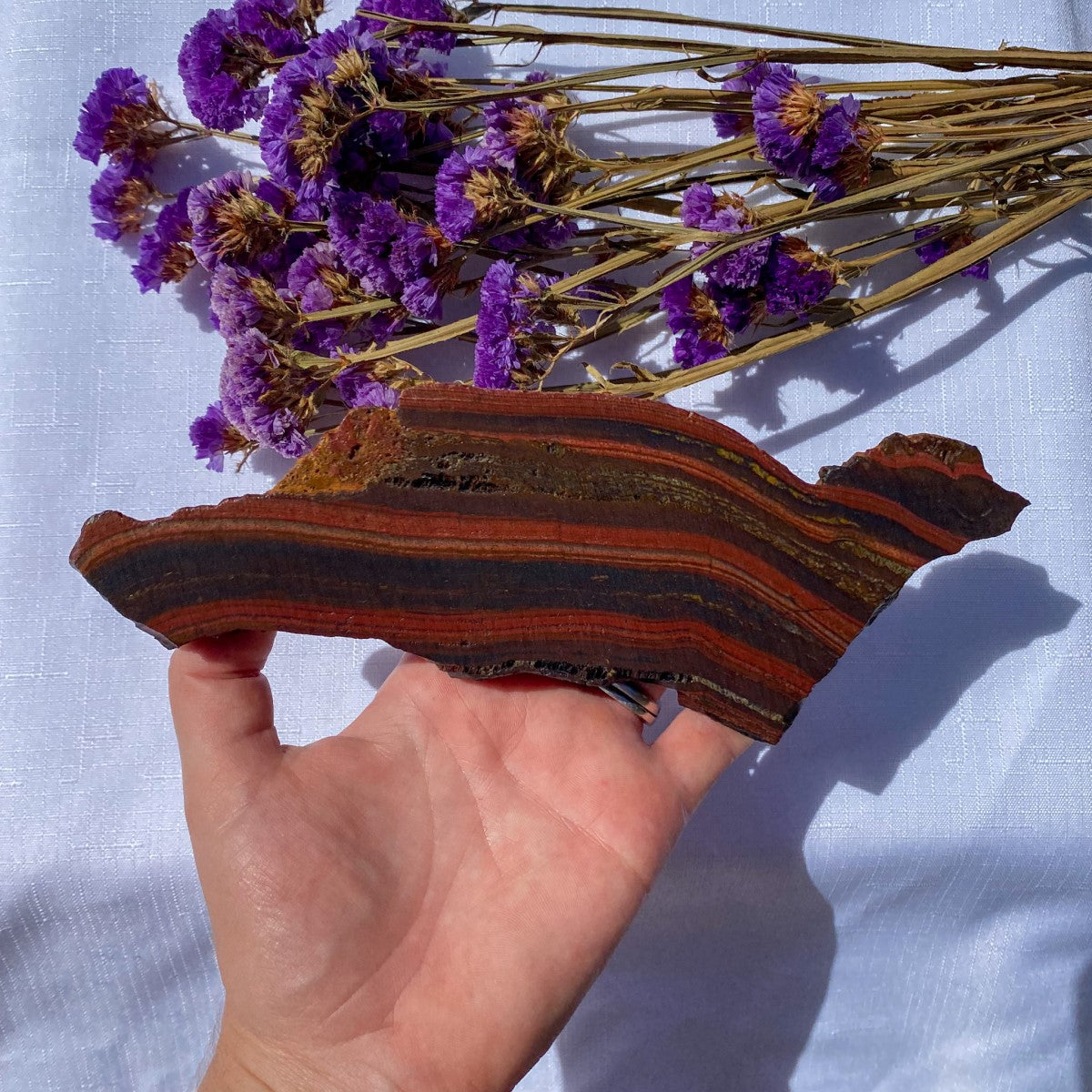 Tiger Iron Slice  Slab