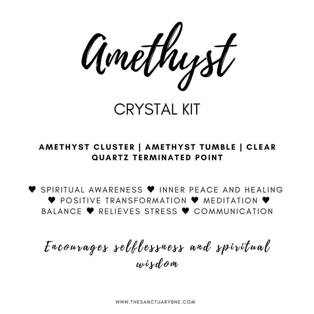 Amethyst Crystal Kit.