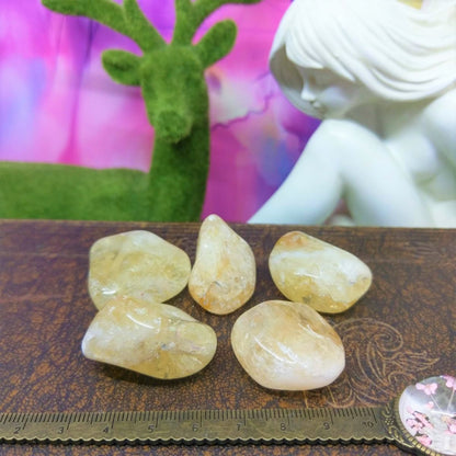 Citrine Tumble Stones.