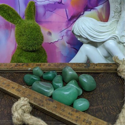 Green Aventurine Tumbled Stones.